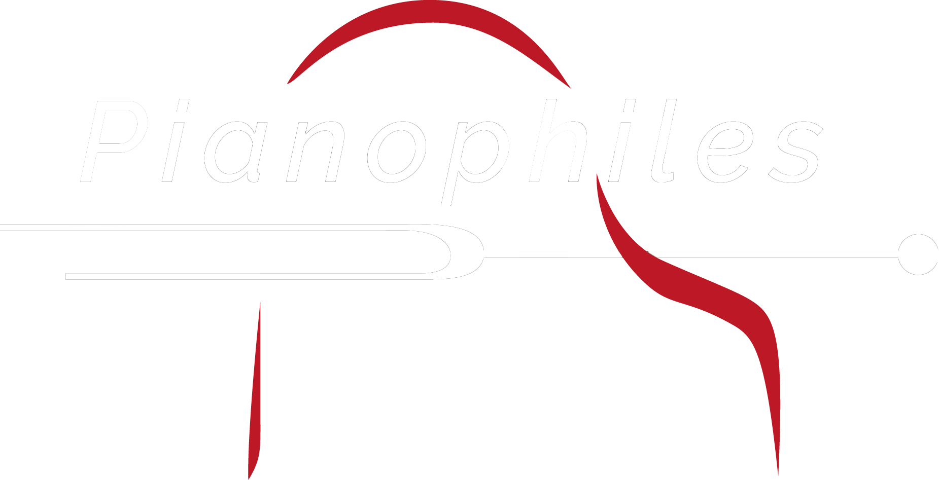 logo blanc Pianophiles